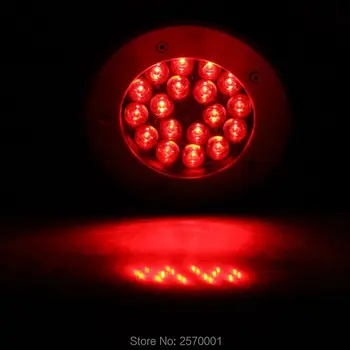 (4PCS/Lot), Garantija 3 Metai 36W Palaidotas Lempos RGB LED Požeminės Šviesos Prožektorius Siena Plovimo Nuotolinio Spalvų Kaita, Dėmesio centre