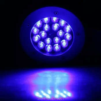 (4PCS/Lot), Garantija 3 Metai 36W Palaidotas Lempos RGB LED Požeminės Šviesos Prožektorius Siena Plovimo Nuotolinio Spalvų Kaita, Dėmesio centre