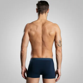 4pcs/lot Mens Underwear Boxers Brand New Sexy Super Large Size Underpants U Convex Boxer Short Soft Breathable Belt Nkd Shorts