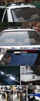 4pcs Safego 18w led drl dienos veikia šviesos darbą, lengvųjų Automobilių, Motociklų Vairavimo Offroad Valtis Automobilių, Traktorių, Sunkvežimių 4x4 VISUREIGIS ATV