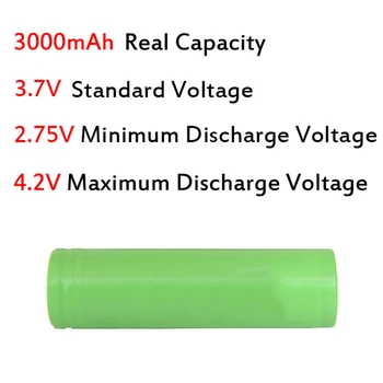 4x3000mah Originalios Baterijos KingWei 18650 3.7 V, Li-ion Ličio +1x18650 Dual Įkroviklio LED Žibintuvėlis Elektros Priedai