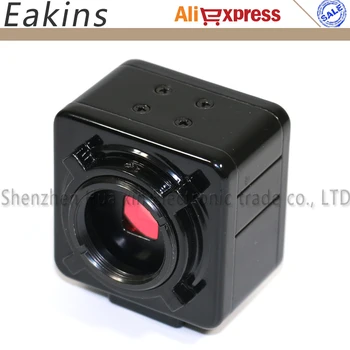 5,0 MP USB Mikroskopo Vaizdo C-Mount Skaitmeninis Fotoaparatas Sistema + 0,5 X Okuliaro Adapteris 23 mm 30mm 30.5 mm Relay Objektyvas