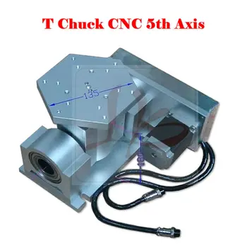 5 ašių CNC A aixs, Pasukimo ašis ) T tvirtinimo tipas cnc router cnc frezavimo staklės
