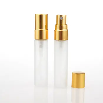 5 ml 10 ML Portable Glaistant Stiklo Daugkartiniai Kvepalų Buteliuke Su Aliuminio Purkštukai Tuščias Parfum Atveju F20171331