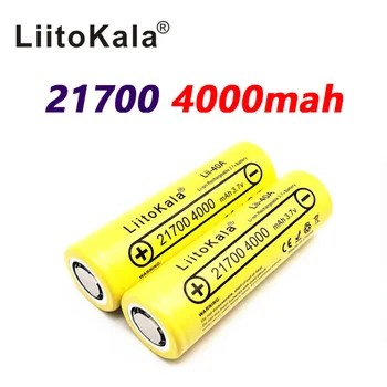 5 vnt Lii-40A LiitoKala Li 21700 4000 mah Baterija Suteikia 3.7 V 40A-Nei Elektroninių Cigarečių Mod / Kit 3.7 V 30A Galia 5C Parsisiųsti