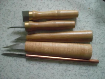 5 Vnt Medienos apdirbimo Luthier įrankiai, Peiliai, tilto remontas peilių, apdaila įrankis grandiklis