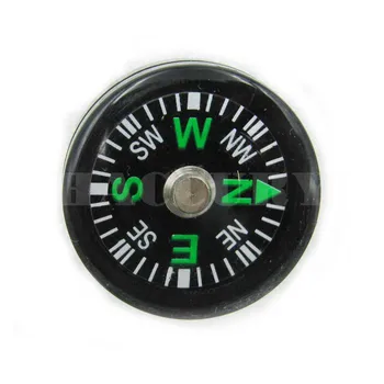 (50 vnt/Daug) Skersmuo 20mm Jūrų Kompasą Kišenėje Kompasas Inclinometer Lygio Valdovas Pagalbos Išgyvenimo Įrankis