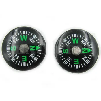 (50 vnt/Daug) Skersmuo 20mm Jūrų Kompasą Kišenėje Kompasas Inclinometer Lygio Valdovas Pagalbos Išgyvenimo Įrankis