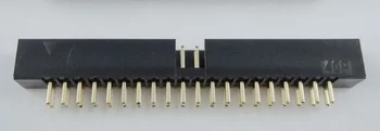 500 Vnt Langelį Antraštės 40 Pin 2x20P 2.0 mm Žingsnio Vyrų Apgaubta PCB tiesiai IDC Lizdas dual eilučių erdvė 2.0 Per skylę CINKAVIMAS