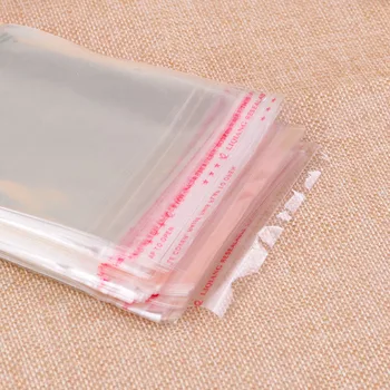 500pcs 20x28cm+4cm Balta Aišku, spalvų Plastikinės Lipniosios Poli Pack Opp maišeliai, pakavimo maišelis Maisto Dovanų Pakavimo Medžiaga
