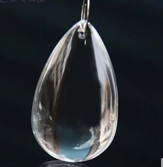 500pcs/daug, 38mm crystal prism lašelis ovalo formos stiklo suncatcher apipjaustymas prizmę apšvietimo dalys nemokamas pristatymas