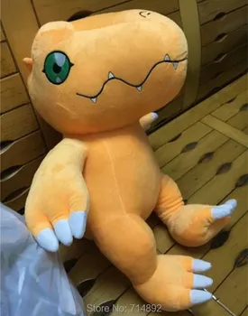 50cm Skaitmeninis Monstras Agumon pliušinis žaislas Digimon Nuotykių YAGAMI TAICHI pet aukštos kokybės cosplay trumpas pliušinis lėlės nemokamas pristatymas