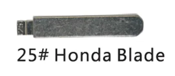 50pcs/daug KEYDIY Universalus nuotolinio valdymo pultai Apversti Peilio Ašmenys 25#, HON66FH Honda Acura