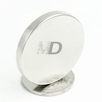 50pcs Neodimio N35 Dia 35mm X 5mm Stiprūs Magnetai Maža Disko NdFeB Retųjų Žemių Amatų Modeliai Šaldytuvas Klijuoti Nemokamas Pristatymas