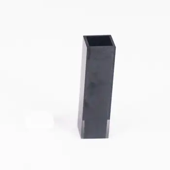 50ul 10mm Kelio Ilgis Sub-Micro Kvarco Kiuvetės elementas Su Juodos spalvos Sienos Ir Dangteliu