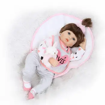 55cm Reborn Baby Doll Modeliavimas Lėlė, Minkšta Nekilnojamojo Švelnus Paliesti Vinilo Silikono Lėlės, Žaislai Vaikams Playmates Naujųjų Metų Kalėdų Dovanos