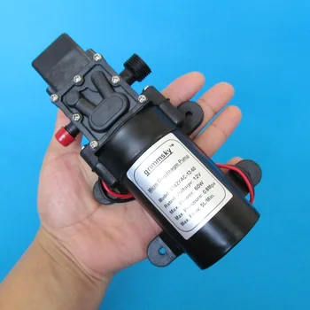 5L/Min DC12V 60W micro diafragma vandens siurblys automatinis jungiklis