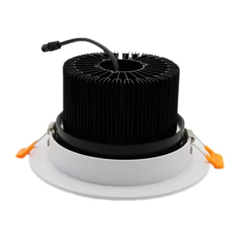 5X LED Projektorius 85-265V Šiltai/Šaltai 12W LED Driver Embedded Kabineto Sienos Vietoje Žemyn šviesos Lubų Lempa Namų Vonios Apšvietimas