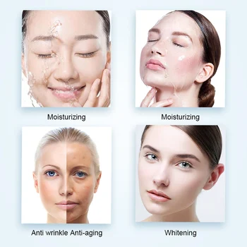 6 VNT Vieną daug odos priežiūros hialurono Rūgštis sklandžiau raukšlių Serumas veido odos priežiūros produktų anti-senėjimo kremas nemokamas pristatymas