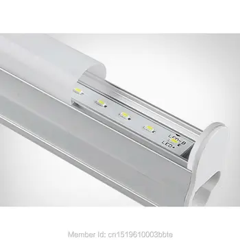 60PCS Didelio Šviesos srauto 1.2 m 20W 1200mm LED lempa T5 LED Šviesos 4ft Lemputės Šviesos Fluorescencinės Dienos šviesos Lempos