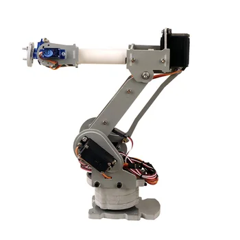 6DOF kontroliuojamos 6-ašis lygiagrečiai.-mechanizmas pjovimas lazeriu roboto rankos PalletPack pramoninio roboto rankos arduino