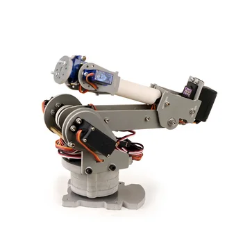 6DOF kontroliuojamos 6-ašis lygiagrečiai.-mechanizmas pjovimas lazeriu roboto rankos PalletPack pramoninio roboto rankos arduino
