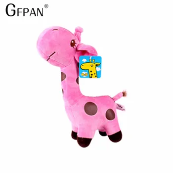 6pcs/daug 18cm 6 Spalvų Mielas Žirafa Mielas Minkštas Pliušas Žaislai, Įdaryti Gyvūnų Lėlės Vaikams Brinquedos Kawaii Dovana Vaikams