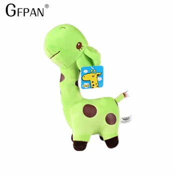 6pcs/daug 18cm 6 Spalvų Mielas Žirafa Mielas Minkštas Pliušas Žaislai, Įdaryti Gyvūnų Lėlės Vaikams Brinquedos Kawaii Dovana Vaikams
