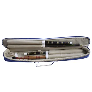 75cm naujas Didmeninės profesionalus nešiojamų patvarus gali turėti 4pc bambuko fleita maišelį atveju, minkštas koncertą paminkštintas dangtis lauke pečių kuprinė