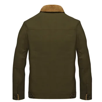 77City Žudikas Vyrų Armijos Žalioji Viršutiniai drabužiai Taktinės Liemenės Naujų Karinių Žiemos Bombonešis Striukės Vyrai Tirštėti Kailiniai Šilti Paltai J1818C