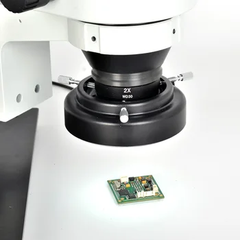 7X-45X Lentelė Ramstis Stovėti Mastelio Didinimo Žiūronų Stereo Mikroskopas Tikrinti PCB + 14MP Mikroskopo vaizdo Kamera + 8
