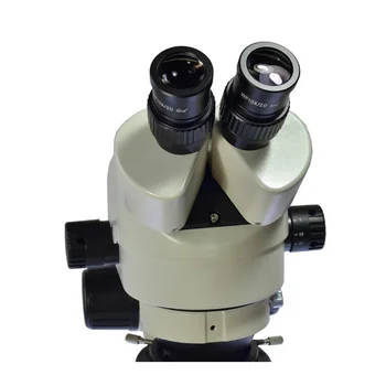 7X-45X Tikrinimo Skrodimo Zoom Galios Stereo Pramonės Binokulinis Mikroskopas, Tvirtas metalo ramstis stovas +56 LED Šviesos Apšvietimas