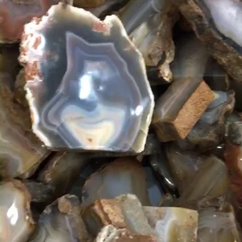 80-90mm Didmeninės gamtinių Širdies formos Madagaskaras Jūrų agato gabalas Akmenys Jūrų akmens mokymo medžiaga mineralų kolekcija
