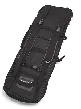 85CM Lauko Taktinis Krepšys Dual Šautuvas Medžioklės Šaudymo Airsoft CS Žaidimą Su Peties Dirželis Juodas Ir Olive Drab Neprivalomų