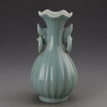 #9 Antikvariniai SongDynasty porceliano vaza,Longquan krosnies miltelių 