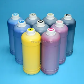 9 spalvų 1000ml pigmento spausdinimas rašalo papildymo rinkinys Epson Stylus photo su r3000 rašalinis spausdintuvas