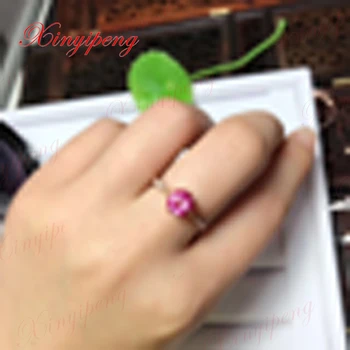 925 sidabro inkrustacijos rožinis topazas akmuo žiedas dizainas yra gražus