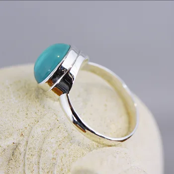 925 Sidabro Inkrustacijos Taobao moterų mados žiedas