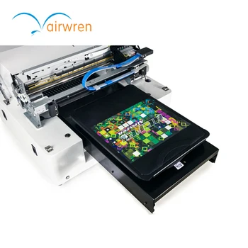 A3 DTG Spausdintuvo Multifuncional impressora su 5760*1440dpi 6color marškinėliai spausdinimo mašina Audinys