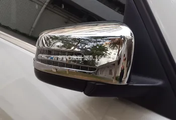 ABS Pusės galinio vaizdo Veidrodžio Apdaila Padengti 2vnt Benz C Class W204 2010-2013 m.