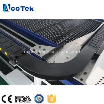 AccTek CNC plieno sumažinti mašinų Kinija optinis lazerinio metalo pjaustymo su 
