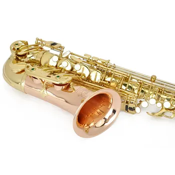 Acquer gold anti-rust žalvario Eb saksofonas,fosforo, vario varpas drožyba amatų F pradedančiųjų egzamino pažymys, sax