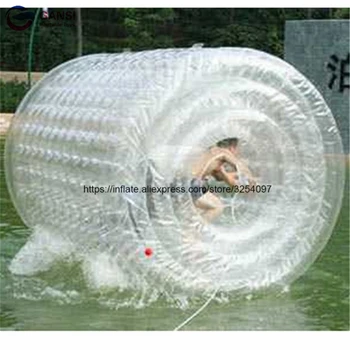 Aišku, 1,0 mm PVC pripučiamas roller ball 2.4 mL gamyklos kaina pripučiami vandens roller ball vaikščioti ant vandens voleliu varantys pardavimui