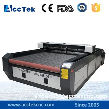 AKJ1626 CNC tekinimo džinsai lazerinio spausdinimo mašina lazerio lygis iš Kinijos Jinan AccTek
