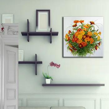Aliejaus tapybai rankomis dažyti aliejus, drobė, tapyba aukštos kokybės Namų puošmena meno gėlių nuotraukas DM-15071818