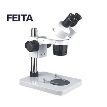 Aliexperss didmeninė CE 10X/30X,20X/40X Mažos Galios Priartinimo Stereo Mikroskopas Standartinių pakavimo FT-6024B2 Biologinis Mikroskopas