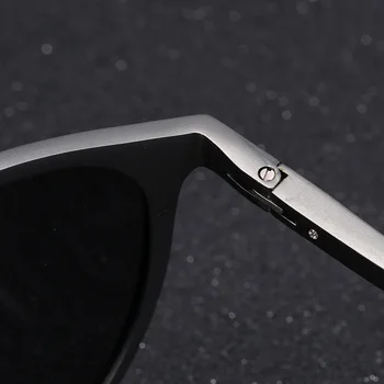 Aliuminio Magnio Erika 4171 karšto spinduliai Poliarizuoti Akiniai nuo saulės moterims, vyrams prabangus retro UV400 saulės akiniai Vyrų gafas Oculos De Sol