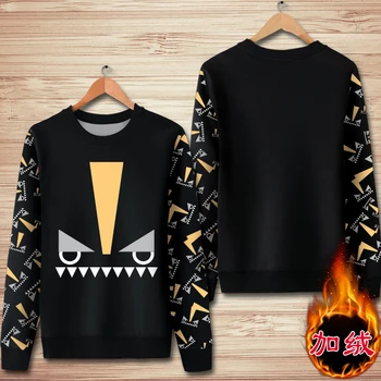 Amerikietiško stiliaus asmeninį monstras spausdinimo mados boutique puloveris hoodies Rudenį&Žiemos Naujos kokybės megztiniai vyrams, S-XXXXL