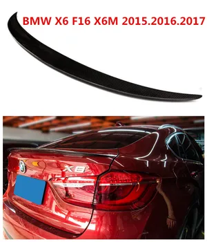 Anglies Pluošto Spoileris BMW X6 F16 X6M.2016.2017 Aukštos Kokybės Automobilių Galinis Sparnas Spoileriai Auto Priedai