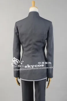 Anime Accel World cosplay Mayuzumi Takumu cos Kasdien kolegijos uniformos palto,+kelnės